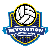 Revolution Volleyball Camps Logo